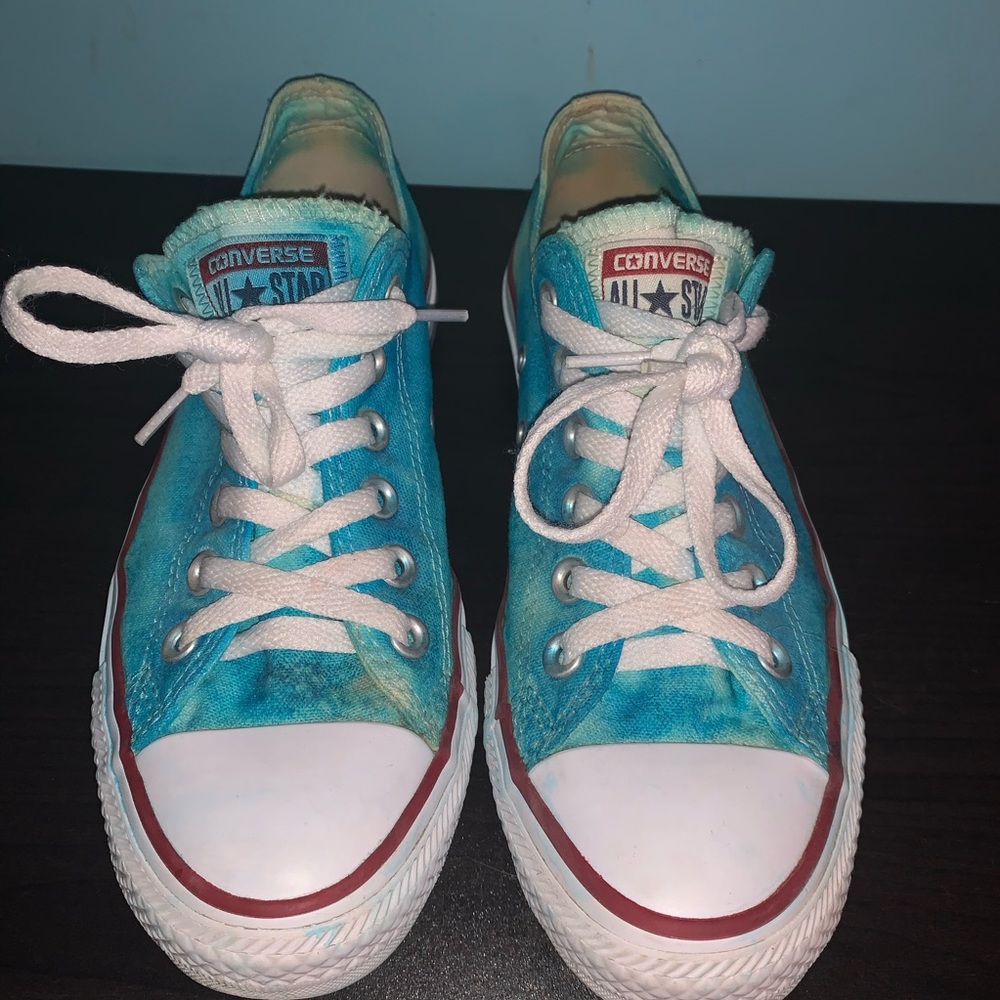 Blue Tie dye Converse Size 7